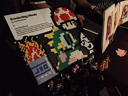 Imagenes de personajes de videojuegos de Mario el fontanero.