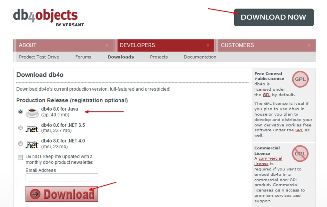 Descarga del software 1