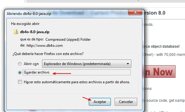 Descarga del software 2