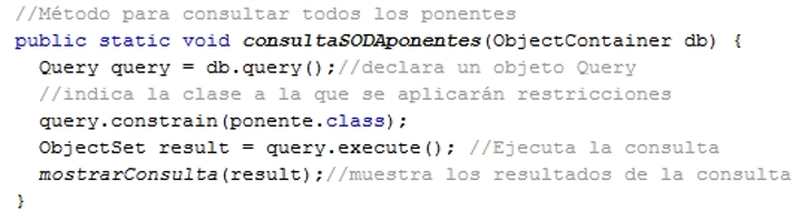 Ejemplo 1 de consultas SODA