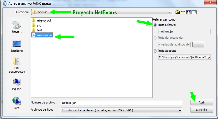 Instalación dentro del IDE NetBeans (III)