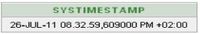 Aplicación en Oracle de la función fecha con hora que da como resultado la fecha y hora en la que se ejecuta.