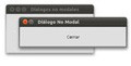Captura de pantalla que muestra la apariencia de ventanas con diálogos no modales en las interfaces gráficas.