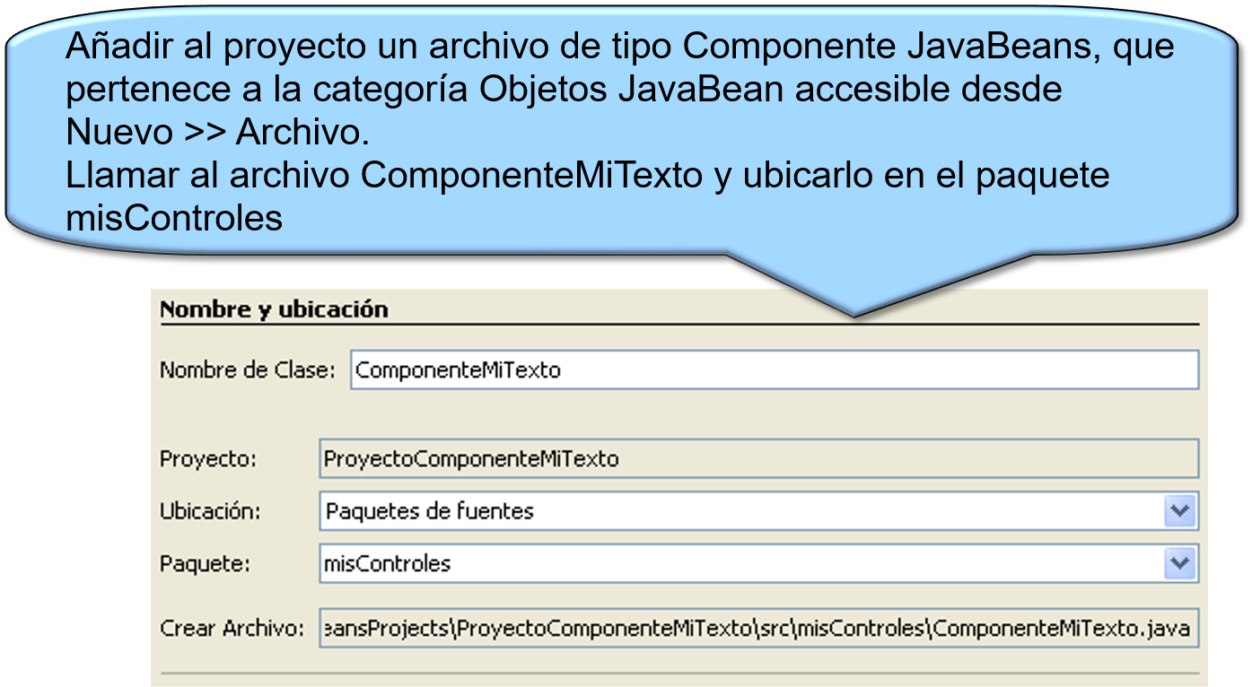Añadir el componente