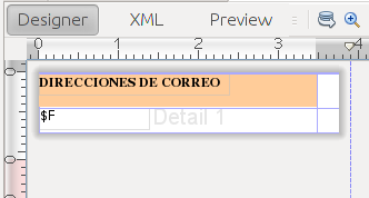 Diseño del informe