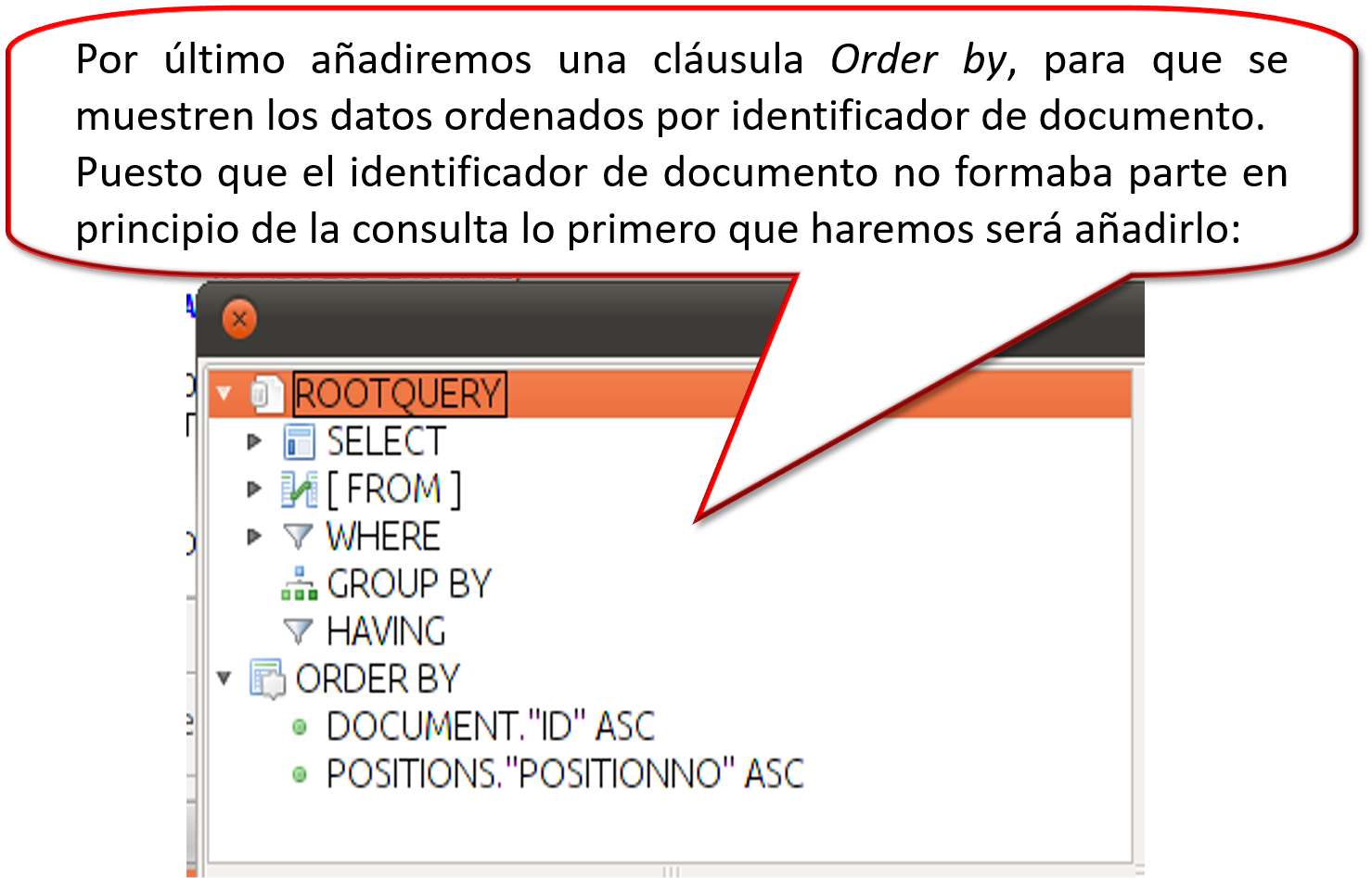 Cláusula Order by