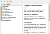 Captura de pantalla del NetBeans.