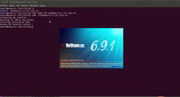 Captura de pantalla de un momento de la instalación de NetBeans 6.9.1 sobre Ubuntu 10.10.