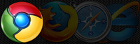 Logos de los distintos navegadores. 