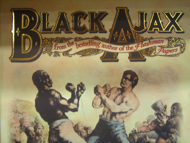 Imagen de dos boxeadores, dónde uno de ellos se hace llamar Black Ajax.