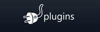 Imagen de un enchufe con el texto plugins al lado. 