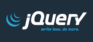 Logo de jQuery.