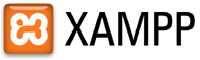 Logotipo XAMPP, formado por una letra 