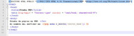 Página en HTML que contiene una línea de código PHP que muestra el nombre del servidor web. 