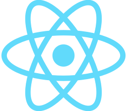 Símbolo o logotipo de la biblioteca ReactJS