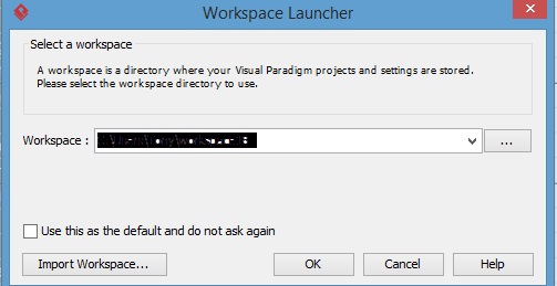 Selección de WorkSpace