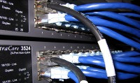 Ilustración conexionado de cable al switch