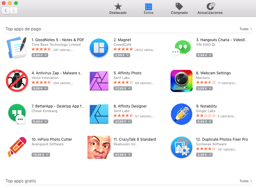 Ilustración App Store