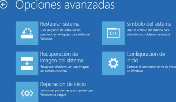 Ilustración Recuperación de Windows