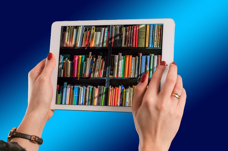 Ilustración que muestra una tablet