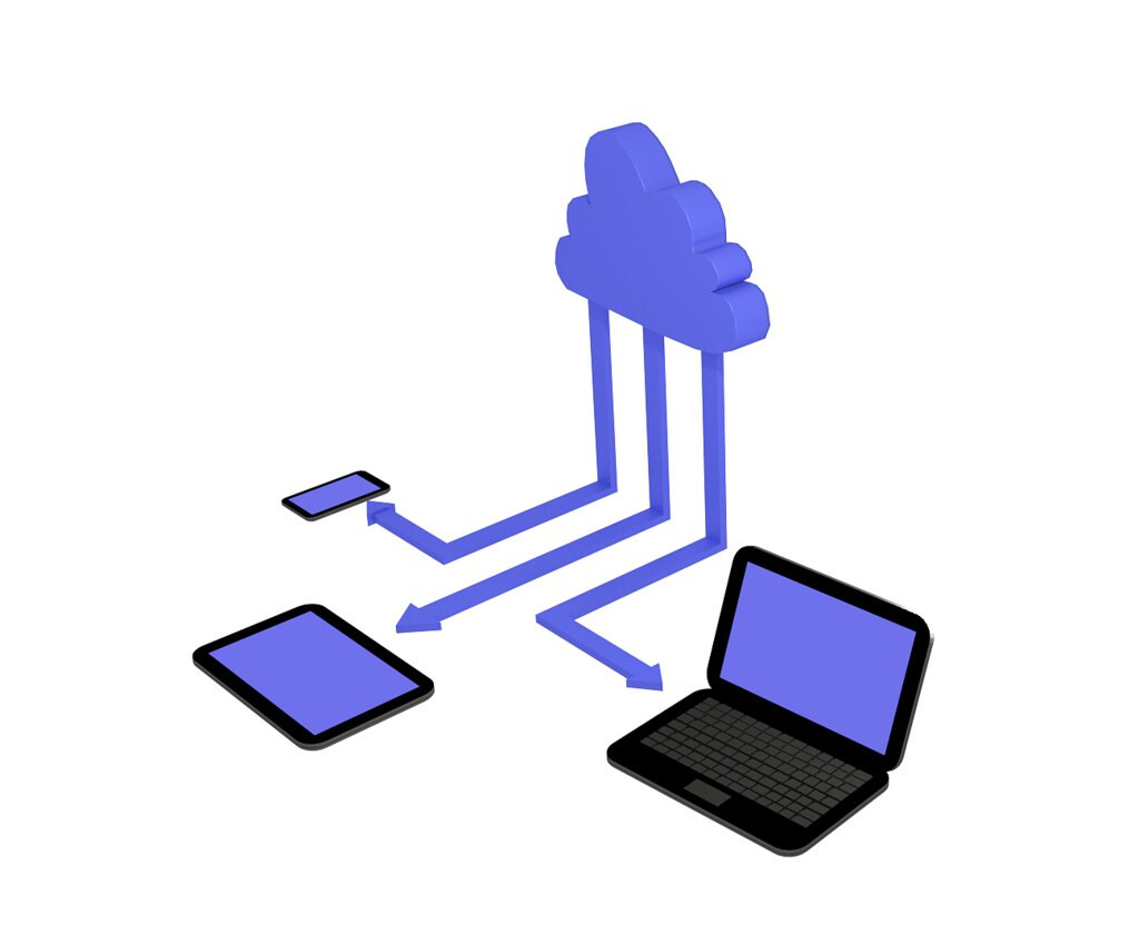 Ilustración Cloud Computing