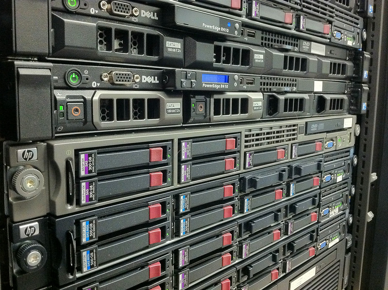 Imagen CPD Servidores en Rack