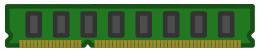 Ilustración de una Memoria de acceso aleatorio (RAM)