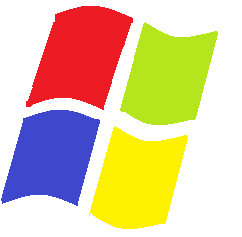 Imagen que muestra el simbolo de Microsoft.