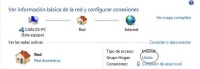 Ilustración que muestra que esta activo el grupo Hogar