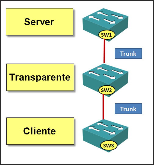Ilustración del funcionamiento de una VTP.