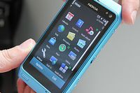 Dispositivo Nokia con sistema operativo Symbian 