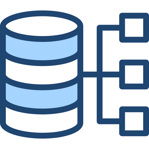 Ilustración que muestra las entidades de una base de datos.