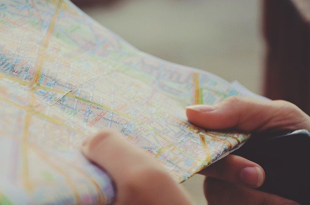 Ilustración que muestra un mapa