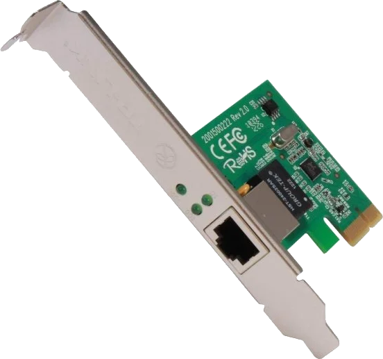 Tarjeta de red Ethernet cableada