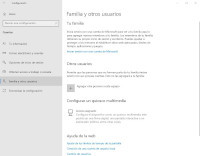 Creación de usuario desde Configuración
