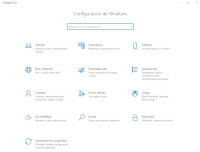 Muestra la app Configuración. 