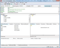 Pantalla de instalación/configuración del servicio FTP en Windows .