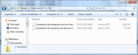 Pantalla de instalación/configuración del servicio FTP en Windows.