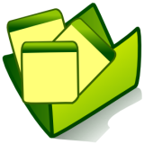 Icono con una carpeta con aplicaciones en su interior.