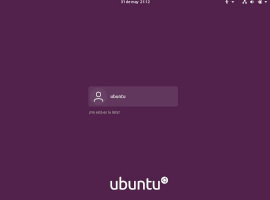 Pantalla para iniciar sesión en el sistema